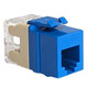 Voice RJ11 Keystone Jack for HD Style - Blue, Single IC1076F0BL Voice RJ11 Keystone Jack for HD Style - Blue, Single IC1076F0BL